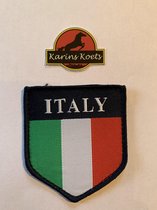 patch italy klittenband 5 cm breed 6 cm hoog