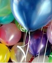 Metallic Ballonnen 8 stuks div kleuren, verjaardag, Themafeest