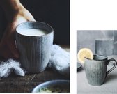 Fil servies© - Koffiekopjes - Koffiekopjes set van 6 - Mokken - Thee mok - Keramisch - 320 ml - 6 stuks