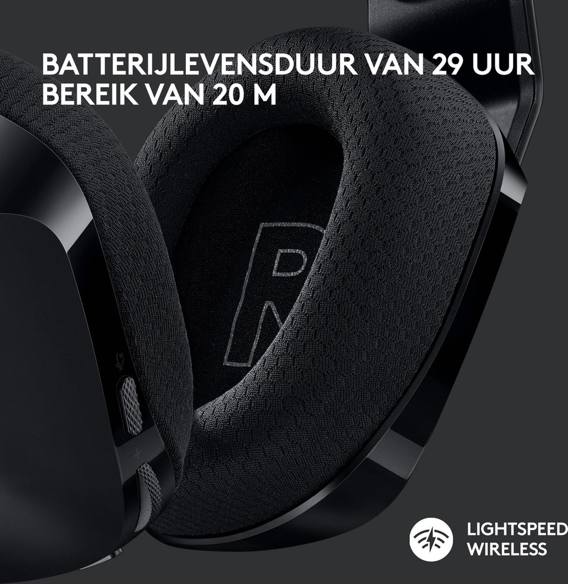 Logitech G733 LIGHTSPEED - Draadloze Gaming Headset - PS5/PS4 & PC - Zwart — afbeelding 4