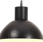 vidaXL Hanglamp rond 25 W E27 48 cm zwart