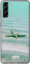 6F hoesje - geschikt voor Samsung Galaxy S21 -  Transparant TPU Case - Sea Star #ffffff