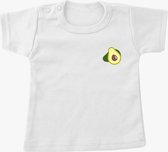 Avocado T-shirt White – maat 74
