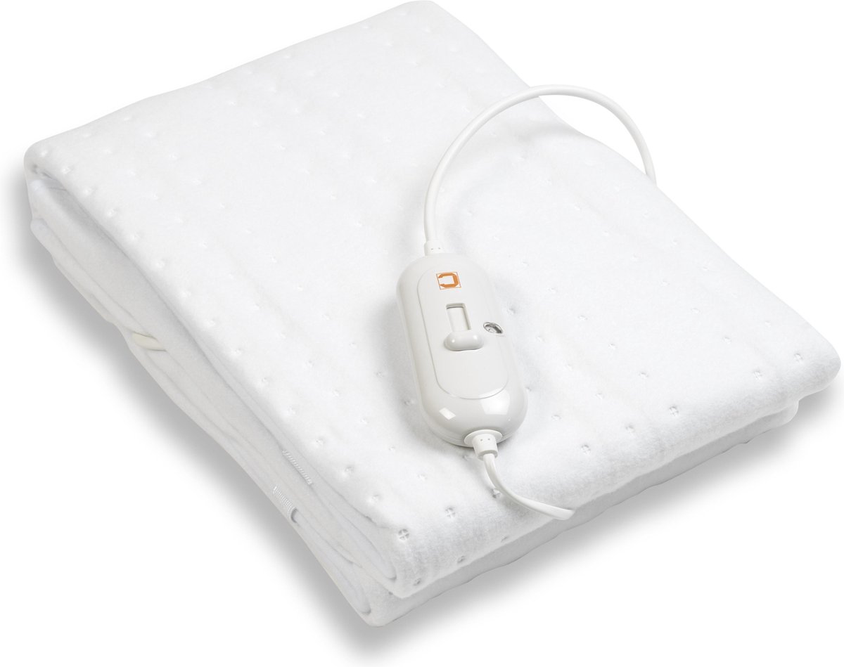 Cresta Care elektrische deken 1 persoons | Cosy fleece  | 150 * 80 cm  | Machine wasbaar | Oververhittingsbeveiliging | TÜV GS goedgekeurd - Cresta