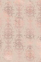 Rose Gold and Ivory Composition Notebook - Small Ruled Notebook - 6x9 Lined Notebook (Softcover Journal / Notebook / Diary)