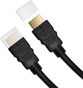 Kwaliteit HDMI kabel 1,5 meter, vergulde pluggen voor HDTV, PC Eaxus