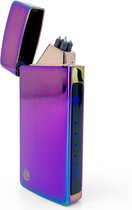 Axties® Elektrische Plasma aansteker - USB Oplaadbaar - Wind Bestendig - Regenboog