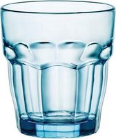 Rock bar Tumbler set - Waterglazen - Drinkglazen - Luxe Whiskeyglazen - ice blue - 27cl - 6 stuks