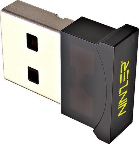 Ninzer Bluetooth Adapter - USB Nano Dongle voor Computers - Ninzer