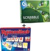 Afbeelding van het spelletje SpellenBundel Pakket // Rummikub XXL - Gezelschapsspel  + Scrabble Original - Bordspel  ( 2 STUKS )