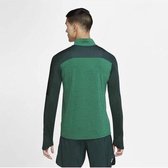 Nike Dri-Fit 1/2 zip sweater heren donker groen