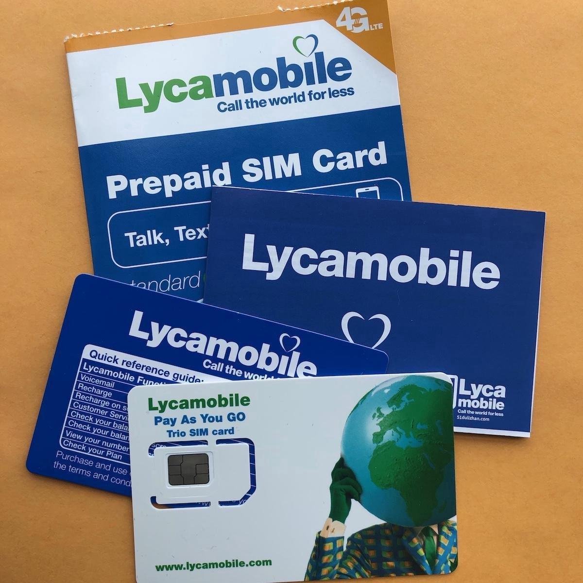 Lyca Simkaart Inclusief Beltegoed 40€ (EU) | bol.com
