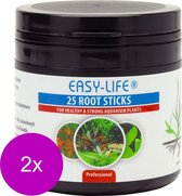 Easy Life Root Sticks - Voor gezonde aquariumplanten - 2 x 25 stuks