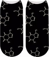 Wiskundige enkelsokken - Molecuul - Moleculen sokken - Unisex - maat 36 - 41
