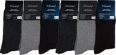 B Brand 6 pack Herensokken Diverse Kleuren ( 43-46 )