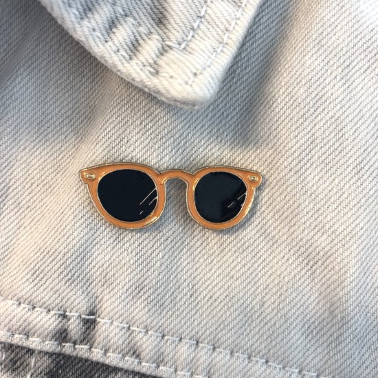 Broche de lunettes de soleil émail Oranje 3,6 x 1,4 cm | bol.com