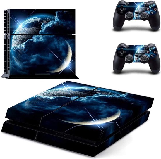 Autocollant Playstation 4, Peau de console Playstation 4, Stickerbomb V4