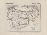 Historische kaart, plattegrond van gemeente Groede in Zeeland uit 1867 door Kuyper van Kaartcadeau.com