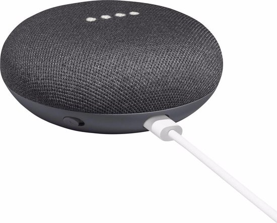 Bol Com Google Nest Mini Smart Speaker Zwart Nederlandstalig