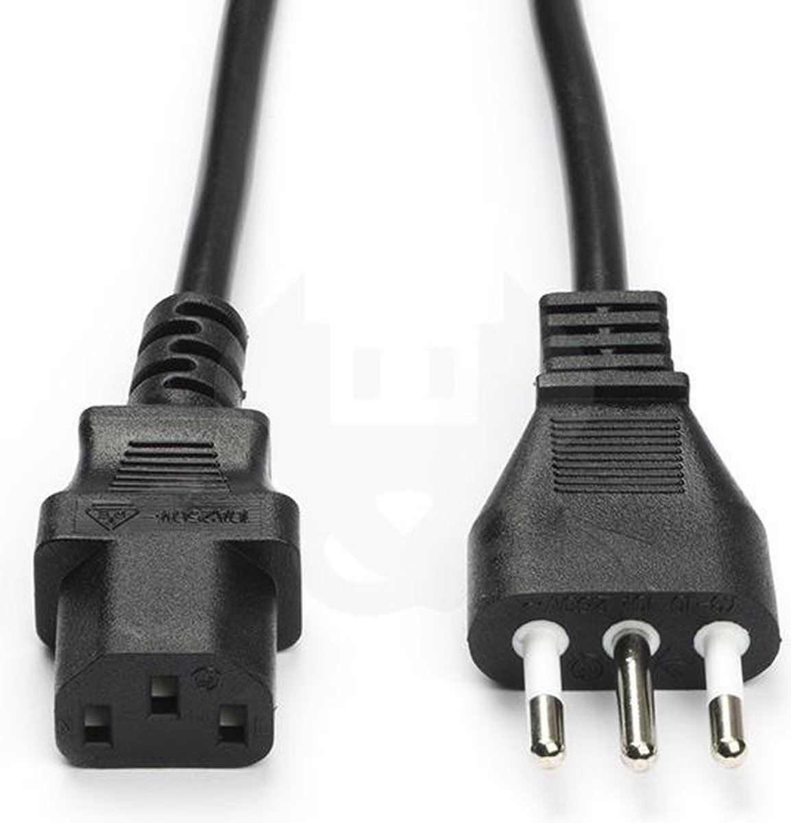 HP Electriciteitssnoer Zwart 1,8 m C13 stekker 109197-008 ITALIE