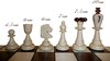 Afbeelding van het spelletje Chess the Game - Schaakspel - Middelgroot bruin schaakbord incl. schaakstukken - Opklapbaar - Hout.