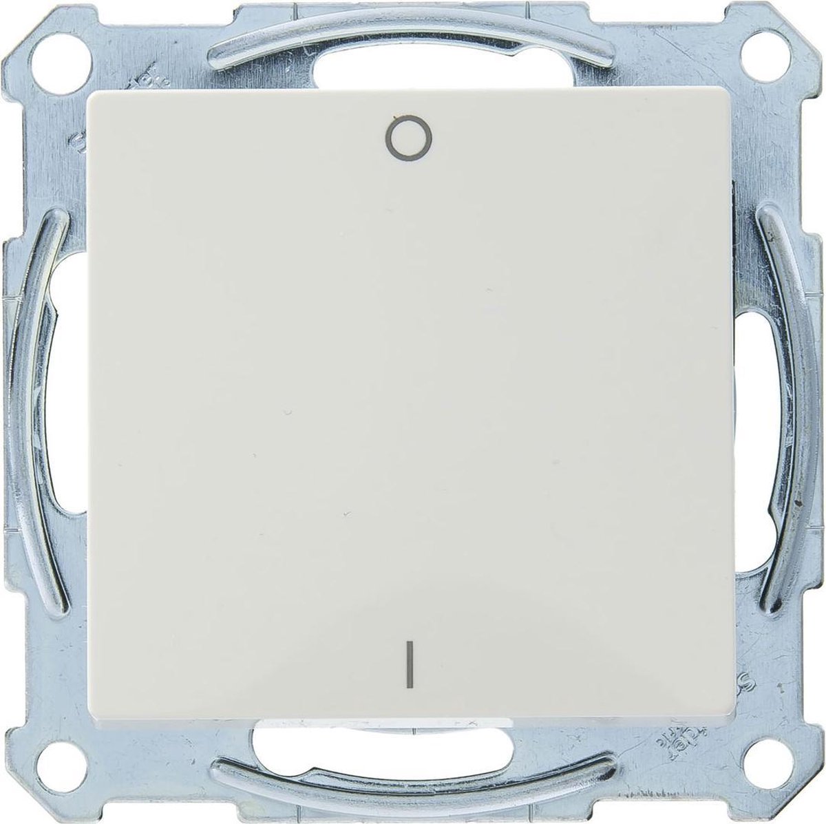 Schneider Electric System-M 2-poligeschakelaar Wit