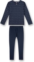 Sanetta pyjama meisje Navy Dots maat 140