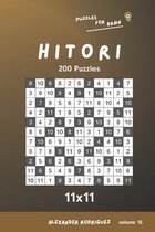 Puzzles for Brain - Hitori 200 Puzzles 11x11 vol.15