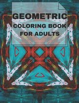 Geometric Coloring Book For Adults