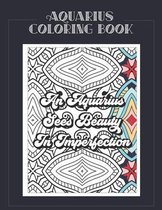 Zodiac Coloring Books- Aquarius Coloring Book