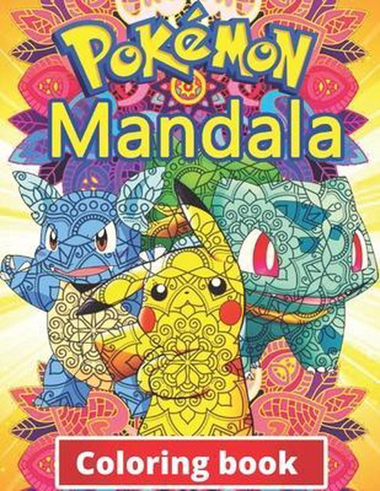 Complex Bewolkt broeden Pokemon Mandala Coloring Book, Alyson Azalea | 9798578098000 | Boeken |  bol.com