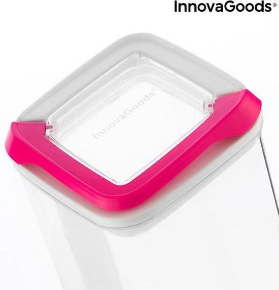 Set van stapelbare en luchtdichte voedselcontainers Pilocks InnovaGoods 4 Onderdelen — afbeelding 3