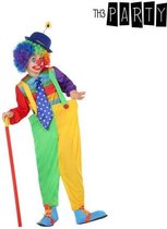 Kostuums voor Kinderen Clown Groen Geel (4 Pcs)