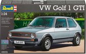 Volkswagen Golf 1 GTI Revell - schaal 1 -24 - Bouwpakket Revell Voertuigen