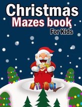 Christmas Mazes book for kids