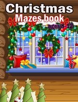 Christmas Mazes book Ages 8-12