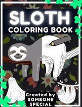 Sloth Coloring Book