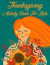 Thanksgiving Activity Book For Kids