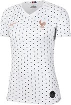 Nike - Frankrijk- Dames Uitshirt - Wit - Maat XL