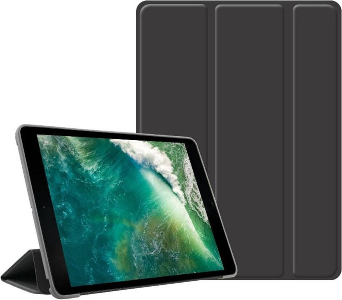DrPhone Tri-Fold - Smart Cover met Auto - Opvouwbare Stand - Hoes/Case Geschikt voor iPad Air 4 10.9 2020 / iPad Pro 11 2018