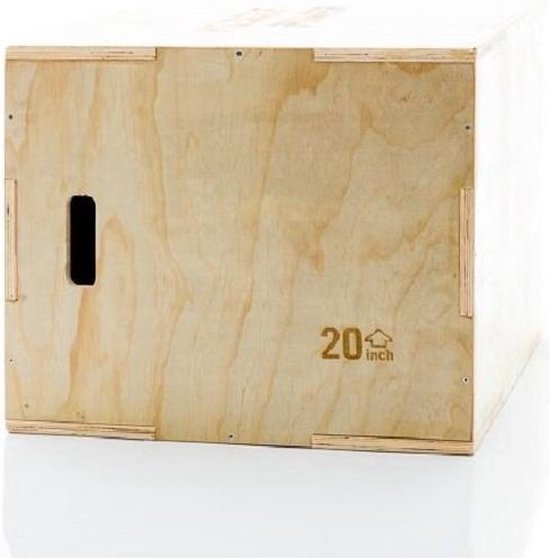 Muscle Power Houten Plyo Box