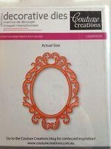 Couture creations decorative dies royal oval