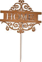 Metalen tuinsteker "Home"