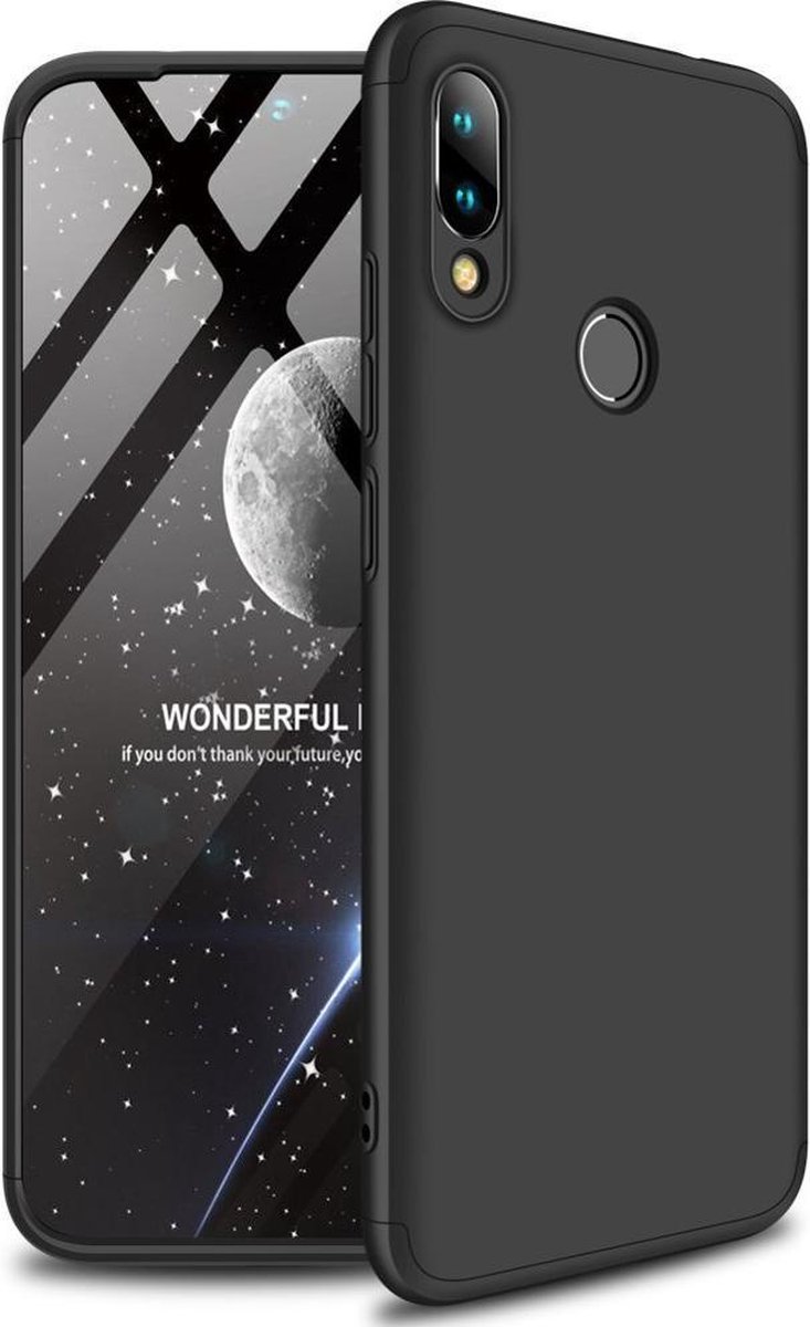 360 full body case Geschikt voor Xiaomi Redmi Go - zwart