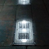Spot Solar au sol LED - Lampe d'allée Premium - Toit automatique - 2 pièces