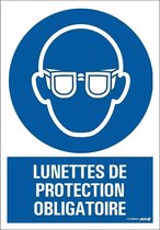 Pickup panneau Lunettes de protection obligat 23x33cm Combi -