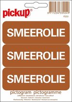 Pickup Pictogram 10x3,3 cm - Smeerolie 3x