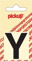 Pickup plakletter Helvetica 40 mm - zwart Y