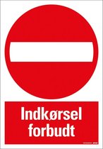 Pickup bord 23x33 cm Combinatie - INDKORSEL FORBUDT