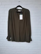 Only Carmakoma Carsys Blouse Groen Maat 44